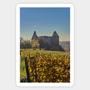 Burkheim, Kaiserstuhl - the castle Sticker